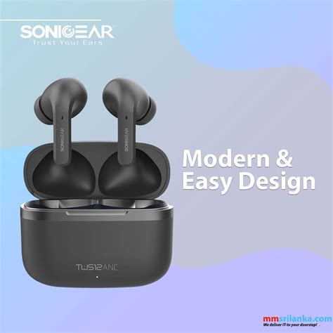 SonicGear Earpump TWS 12 ANC WIRELESS EAR BUD BLUETOOTH POD EARPHONE