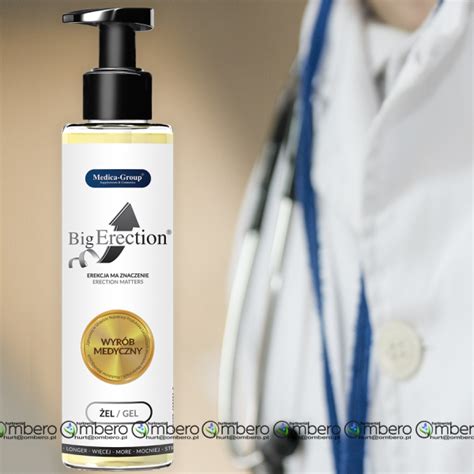 BARDZO MOCNY ŻEL NA EREKCJĘ BigErection ml Żele Tabletki na potencję Sex apteka