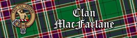 Clan Macfarlane Modern Hunting Tartan Collection Beetgr