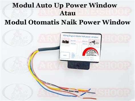 Jual Modul Auto Up Power Window Modul Otomatis Naik Power Window