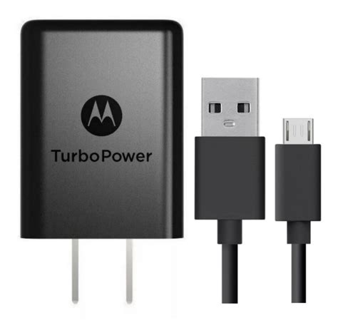 Cargador Motorola Turbo Power Micro Usb Original Carga Rapid Mercado Libre