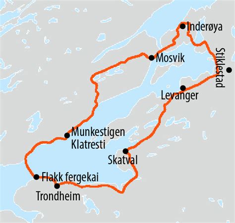 Trondheimsfjorden Rundt Magasinet Reiselyst