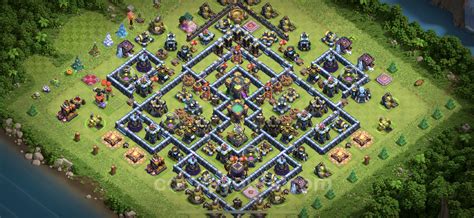 Gute Farm Base Rathaus Level 14 Link Hybrid Legend League COC