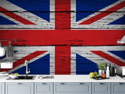 Flag Wallpaper Flag Wall Murals Wallsauce NZ