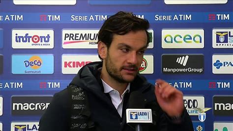 L Analisi Di Marco Parolo Nel Post Partita Di Lazio Fiorentina Youtube