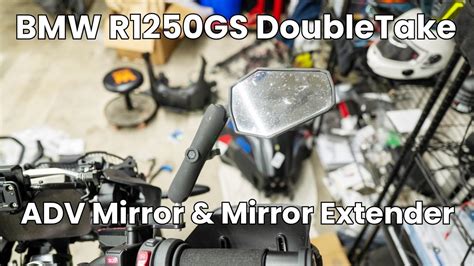 Install Doubletake Adventure Mirrors Sw Motech Mirror Extenders For