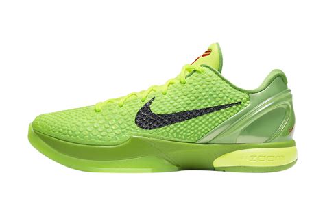 Nike Kobe 6 Protro Grinch - Dec 2020 - CW2190-300 - KicksOnFire.com