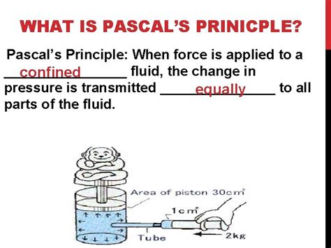 Forces In Fluids Pascals Principle What Is Pascals