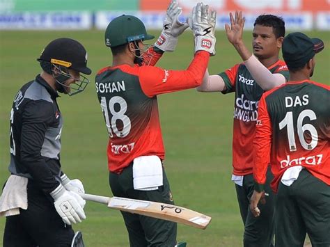 Bangladesh vs New Zealand, 1st T20I: Bowlers Help Bangladesh Claim ...