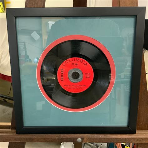 45 Record Frame Etsy