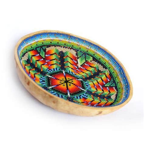 Figuras especiales con micro chaquira Arte Huichol de México Fine