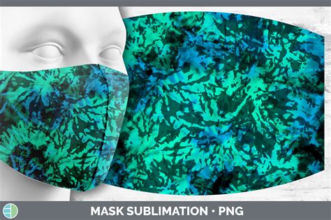 Tie Dye Mask Sublimation Bundle Face Mask Designs By Enliven Designs