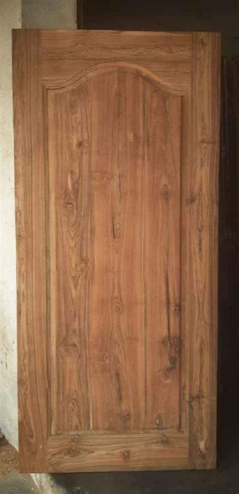 Interior Brown Teak Wood Flush Door For Home At Rs 4150 Piece In