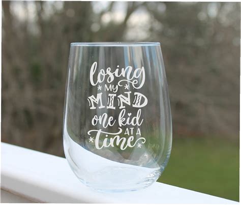 Funny Mom Wine Glass Glass Designs