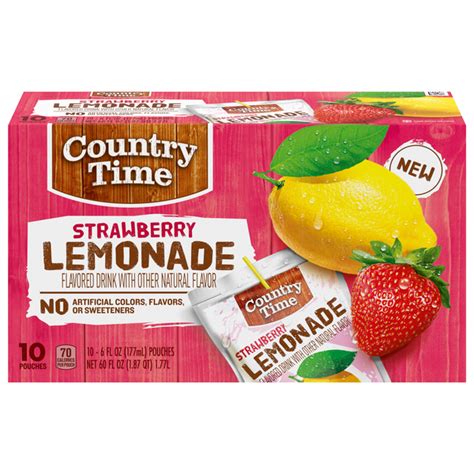 Save On Country Time Strawberry Lemonade Ct Order Online Delivery