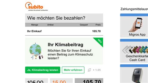 In Acht Filialen Migros Bietet Beim Einkauf Freiwillige Co