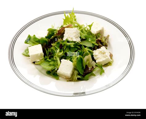 Feta Cheese Salad Stock Photo - Alamy