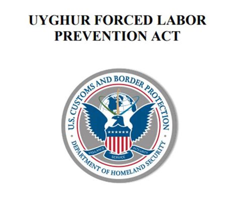 Uyghur Forced Labor Prevention Act Enforcement Data