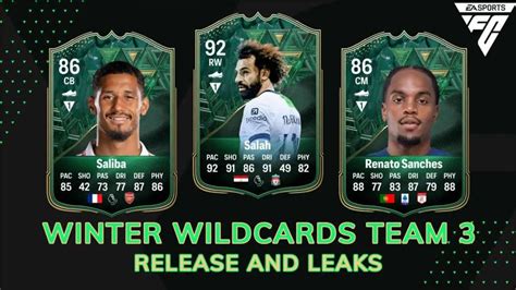 Team 3 Ea Fc 24 Winter Wildcards Release Date And Leaks Futcoinnet