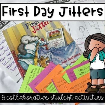 First Day Jitters Activities by Morgan Elliott - Lakeside Teaching