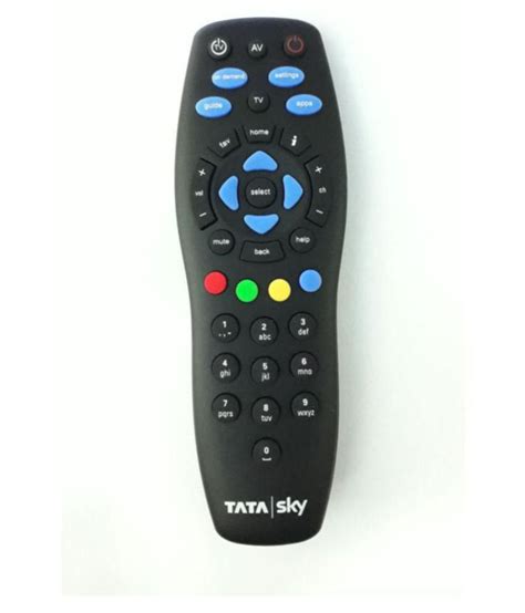 Buy Compatible TATA SKY HD DTH Remote Compatible With TATA SKY HD SET