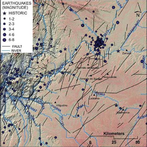 Western Fringe Of The Cenozoic Duero Basin Area Central West Iberian