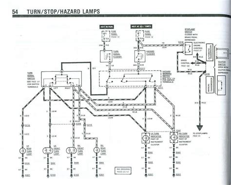 89 Mustang Turn Signal Switch Diagram 89 Mustang Wiring Diag