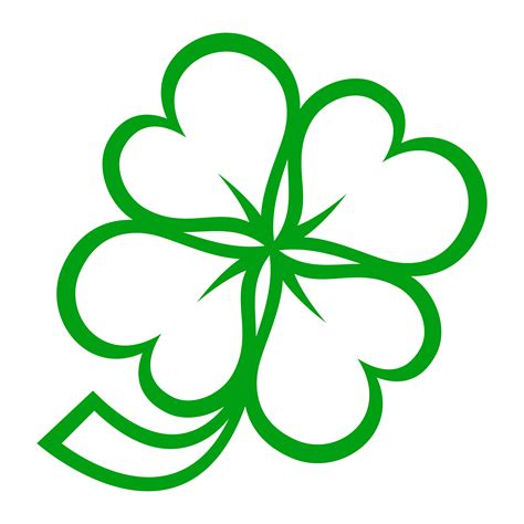 Lucky Irish Clover For St Patricks Day 552398 Vector Art At Vecteezy