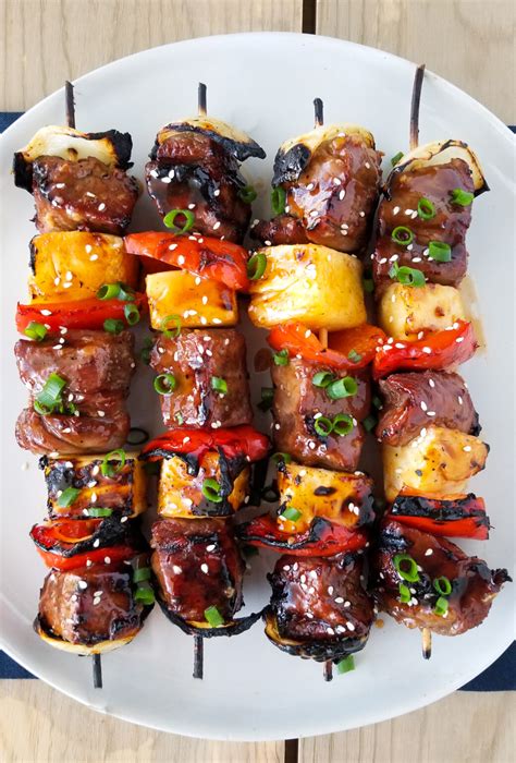 Hawaiian Beef Skewers Amanda Cooks And Styles