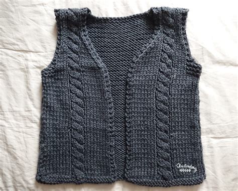 Tricot Collection 6 Le Gilet Sans Manches Odette Grey Tuto