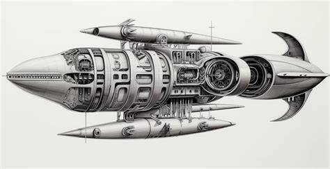 Fanciful Spaceship Designs 021 by LowThunders on DeviantArt