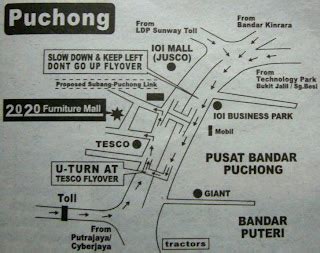 Malaysia Maps Library: Map of IOI Business Park, Puchong