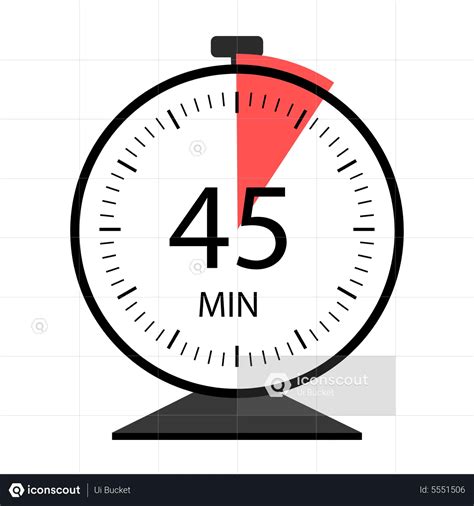 Timer 45min Animated Icon download in JSON, LOTTIE or MP4 format