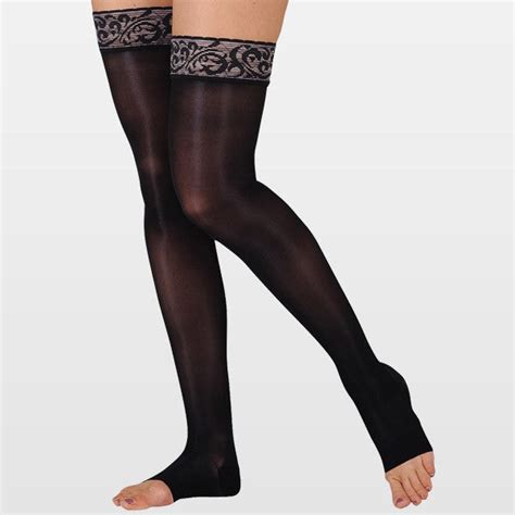 Juzo Naturally Sheer Thigh 30 40 Mmhg Legsmart Compression Socks