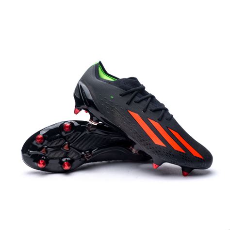 Zapatos de fútbol adidas X Speedportal 1 SG Core Black Solar Red Solar