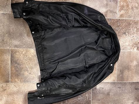 Allsaints Lomi Black Sheep Leather Jacket Moto Biker Gem