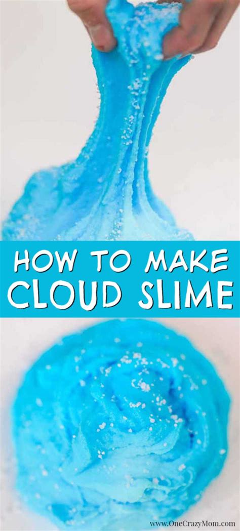 Cloud Slime Easy Cloud Slime Recipe With 4 Ingredients