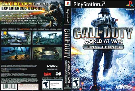 ISOS PSX/PS2: Call of Duty - World at War - Final Fronts [NTSC-U] [SLUS ...