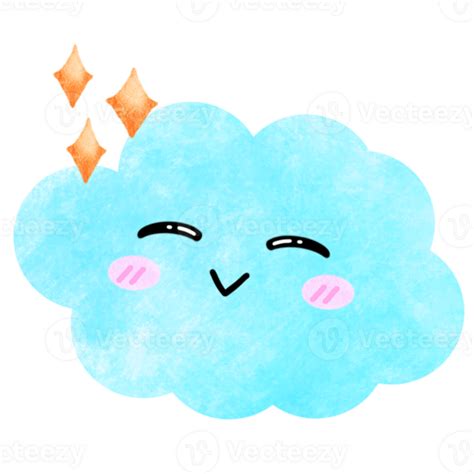 Cute Colorful Clouds 27289894 Png