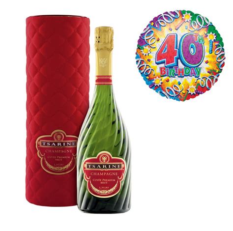 Buy And Send Tsarine Cuvee Premium Brut Champagne And A 40th Birthday