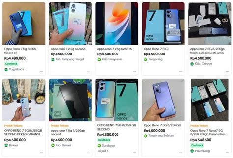 Harga HP Second Oppo Reno 7 5G 8 256GB November 2022 Turun Rp 3 Juta