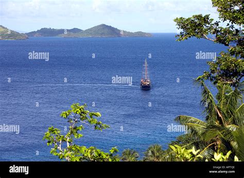 Tui Tai Adventure Cruises Fiji Islands Cobia Island Ringgolds Stock