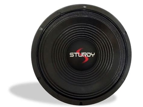 Alto Falante Woofer Polegadas Sturdy Watts Rms Ohms Tecsom