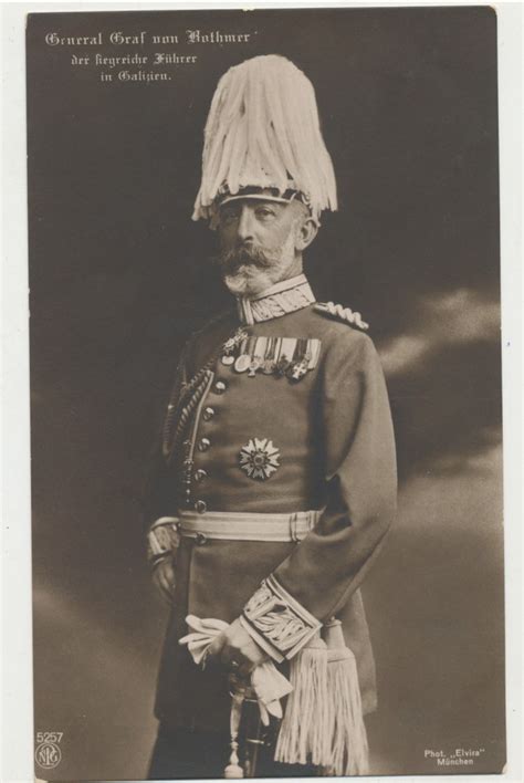 General Graf Von Rothmer Mit Orden Ordenspange Bruststern Portrait Foto