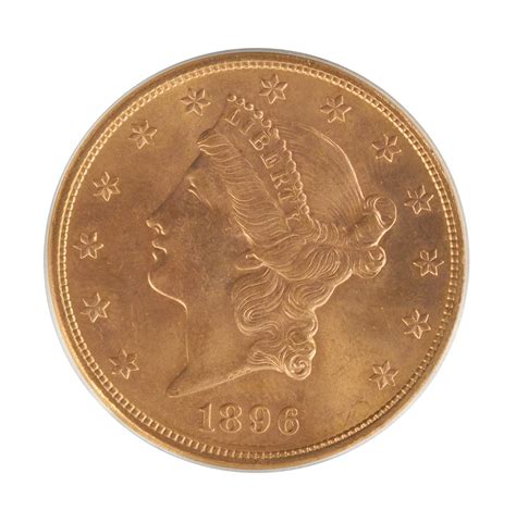 1896 S Liberty Head Twenty Dollar Cottone Auctions