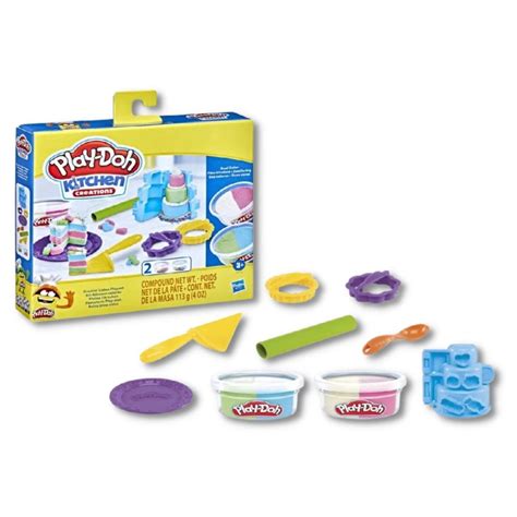 Massinha Play Doh Bolos Divertidos Kitchen Creations Hasbro Submarino