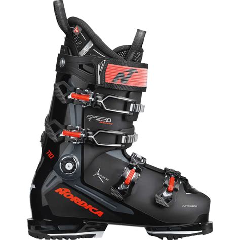 Nordica Speedmachine Noir Anthracite Rouge Chaussure De Ski