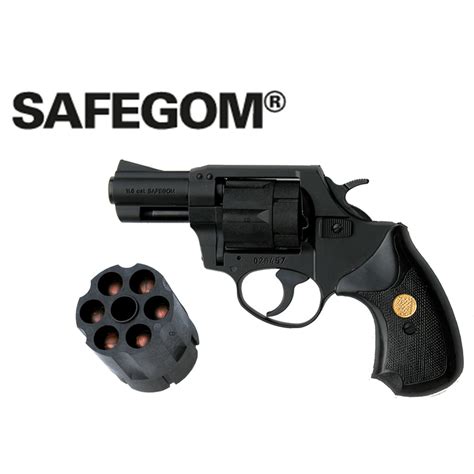 REVOLVER SAFEGOM COMPACT ARMES DE DEFENSE PISTOLET DE DEFENSE