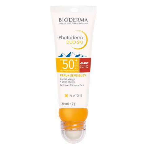 Photoderm Duo Ski Cr Me Solaire Visage Et Stick L Vres Bioderma