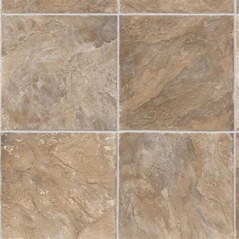 Trafficmaster Pro Basic Rustic Slate Neutral Stone Residential Vinyl